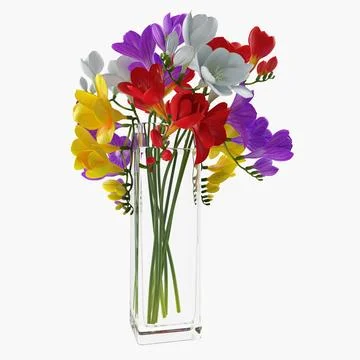 freesia flowers bouquet