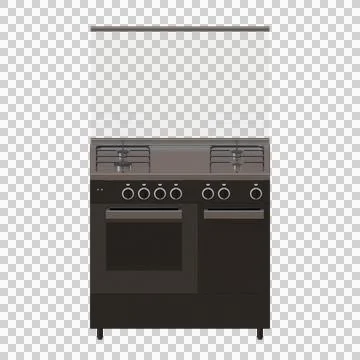Freestanding Cooker Stock Illustration