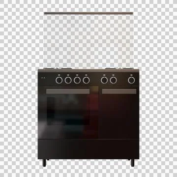 Freestanding Cooker Stock Illustration