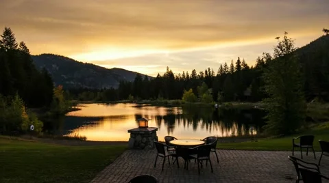 Freestone Inn Mazama WA Vídeo Stock 56090392