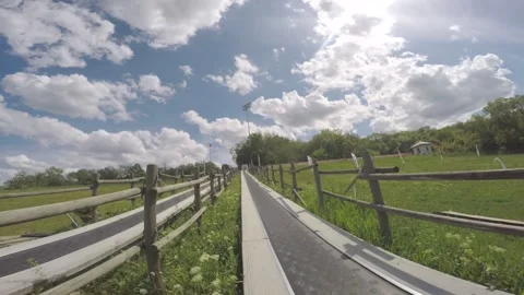 Freestyle drone is flying up the slope on high speed and turning Stock Footage 139608932