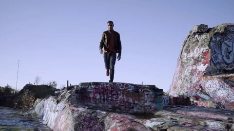 Freestyle Hiphop Dancing Stock Footage 82705746