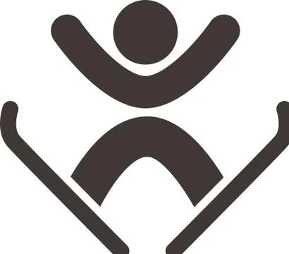 Freestyle icon Stock Illustration