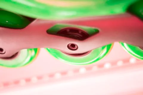 Freestyle inline skates in store Stock Photos