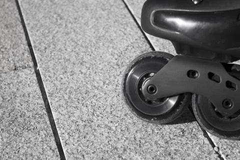 Freestyle roller skates Stock Photos