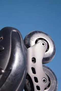Freestyle roller skates Stock Photos