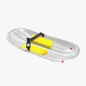 Freestyle Snow Sled 3D Model