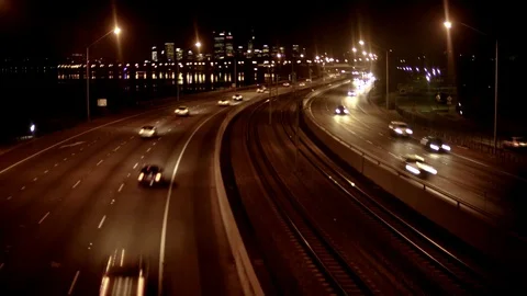 Freeway 2 Stock Footage 75693433