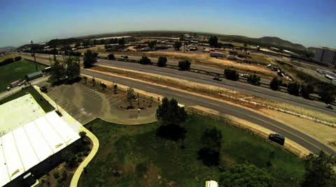 Freeway Aerial 1 Video stock 24652974