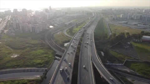 Freeway city industrial 库存影片 272179647
