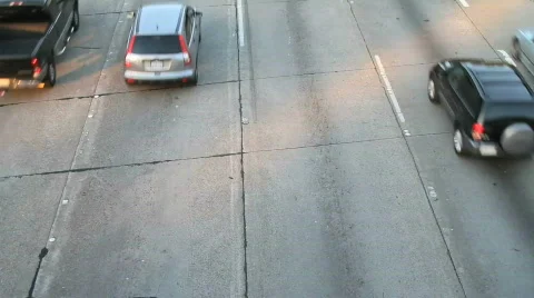 Freeway close up time lapse Video stock 572584