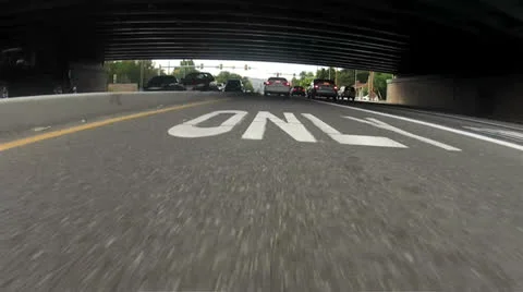 Freeway drive time lapse Stock Footage 26716573