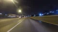 Freeway Driving Night Toronto Timelapse HD Footage