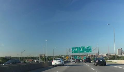 Freeway Driving Stock Photos