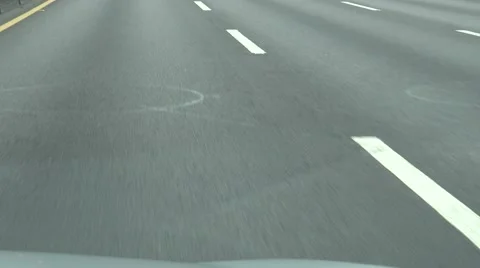 Freeway Driving Pov 4K-Dan Vídeos de archivo 54054064