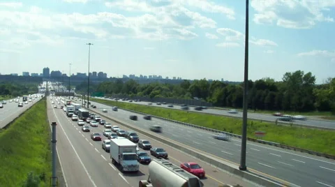 Freeway Stock Footage 458414