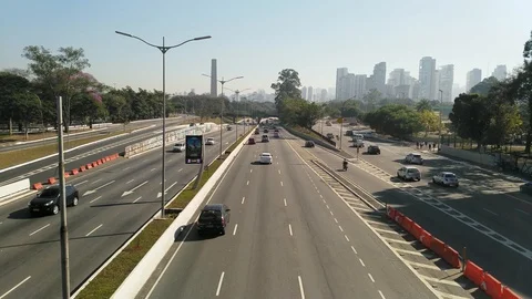 Freeway Stock Footage 93167421