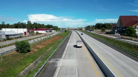 The freeway Stock Footage 258807474