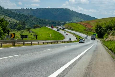 Freeway Highway. Fotos Stock