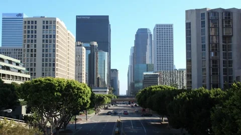 Freeway in Los Angeles 動画素材 7588662