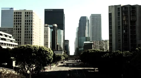 Freeway in Los Angeles 動画素材 7597237