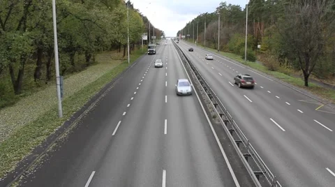 Freeway near Kiev Stock-Footage 68992804