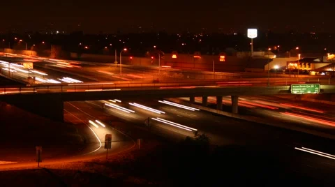 Freeway at Night 動画素材 1139425