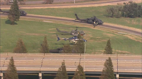 Freeway People Rescue Stock Footage 37278926