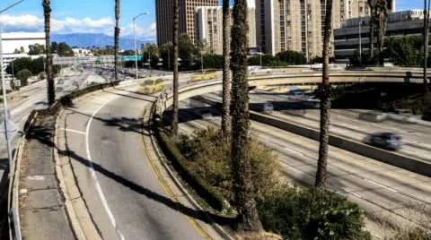 Freeway Time lapse Day Video stock 47131907
