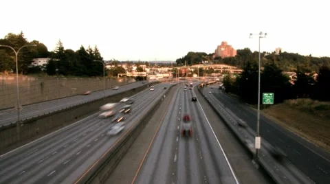Freeway timelapse Stock Footage 7908765