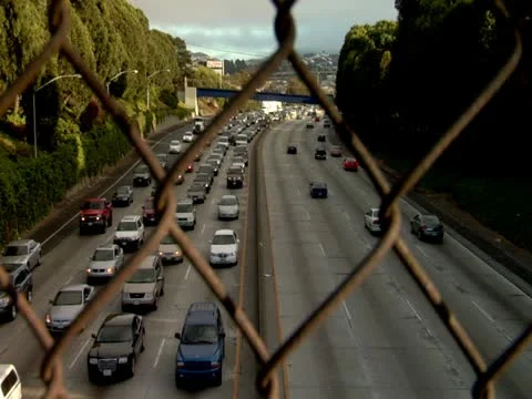 Freeway Timelapse Stock Footage 10963283
