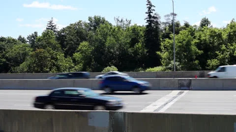 Freeway Traffic Stock Footage 26382082