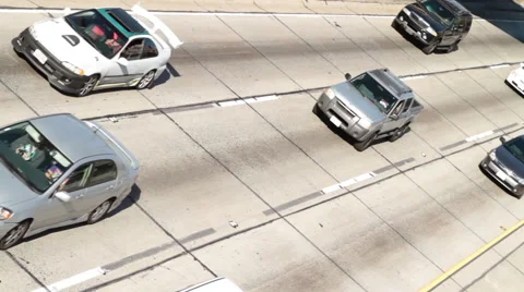 Freeway traffic Video stock 46810149