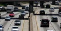 Freeway Traffic In Los Angeles Downtown 4k or 4k+ Resolution