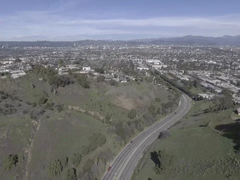 Freeway Valley Stock Footage 71415453