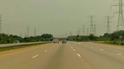 Freeway/Highway Scene (HD) Stock Footage 11330894