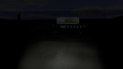 FreeWayNight Stock Footage 74220940