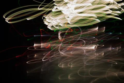 Freeze light abstract pattern background Stock-Fotos