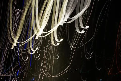 Freeze light abstract pattern background Stock Photos