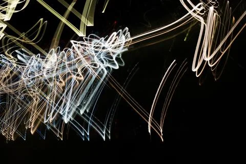 Freeze light abstract pattern background Stock-Fotos