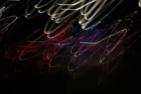 Freeze light abstract pattern background Stock Photos