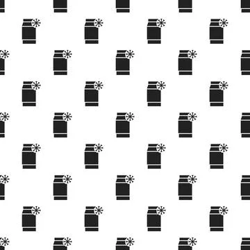 Freeze pack pattern seamless vector Stock Illustration