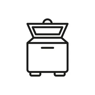 Freezer icon vector design templates simple and modern Stock Illustration