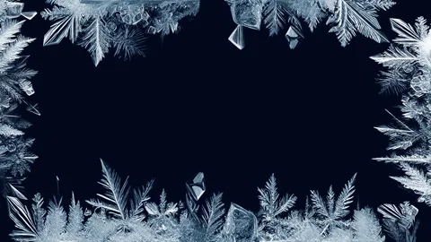 Freezing animation background Stock Footage 277418332