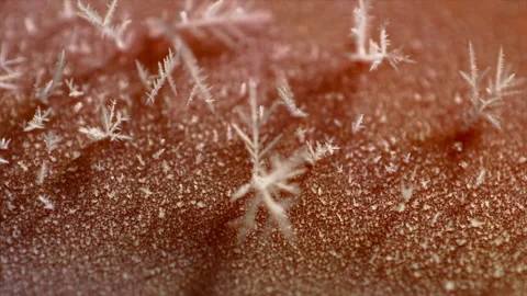 Freezing of the blood surface Stock Footage 191158023