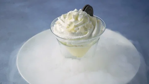 Freezing dessert Stock Footage 118199379