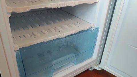 Freezing issues in refrigerator compartment show causes and fixes Stock Footage 344332515