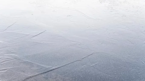 Freezing lake Stock Photos