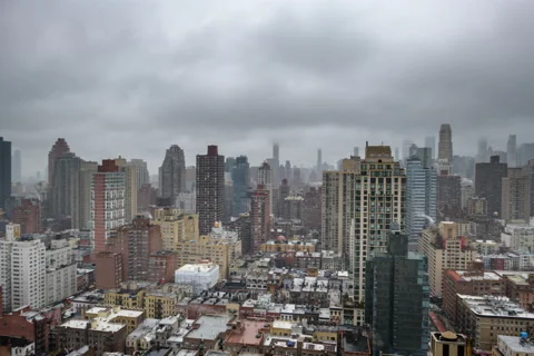 Freezing Rain Storm (1 of 2) Stock Footage 169760443