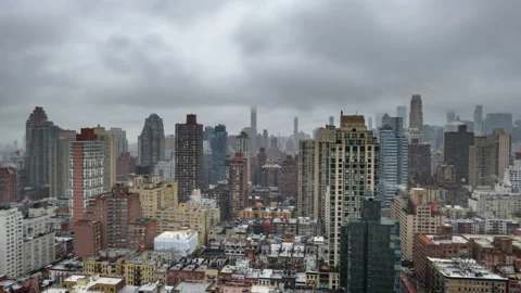 Freezing Rain Storm Stock Footage 169760626